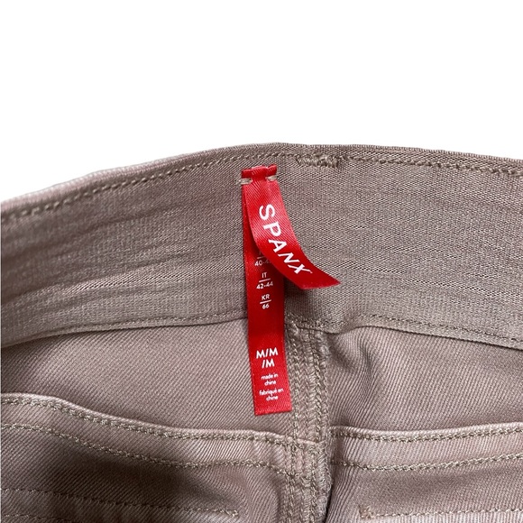 SPANX Twill Stretch Wide Leg Pants Size Medium - Picture 6 of 6